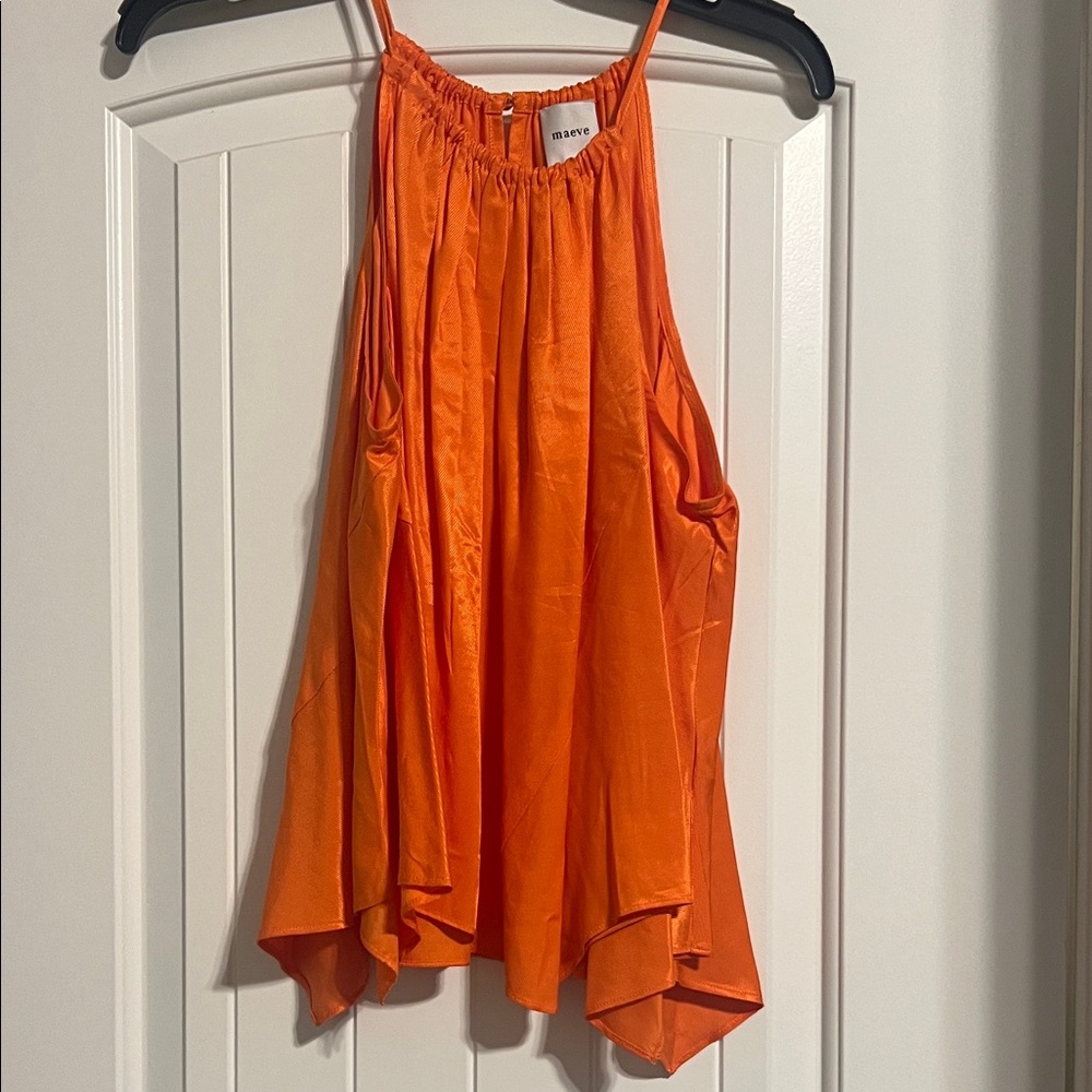 Maeve Vibrant Orange Camisole Gameday S halter